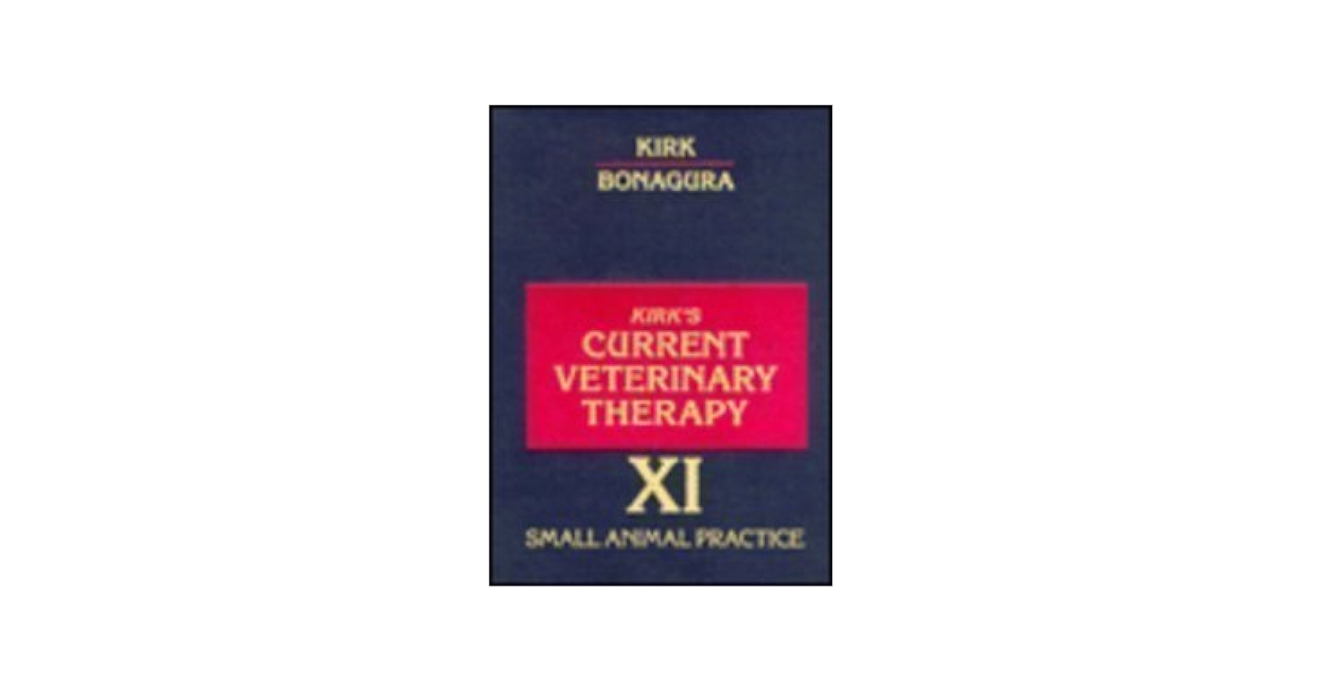 Small Animal Practice (Current Veterinary Therapy, XI) (No